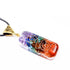 7 Chakra Stones Necklace on Adjustable Leather Rope - Alicia GonzalezNecklaces
