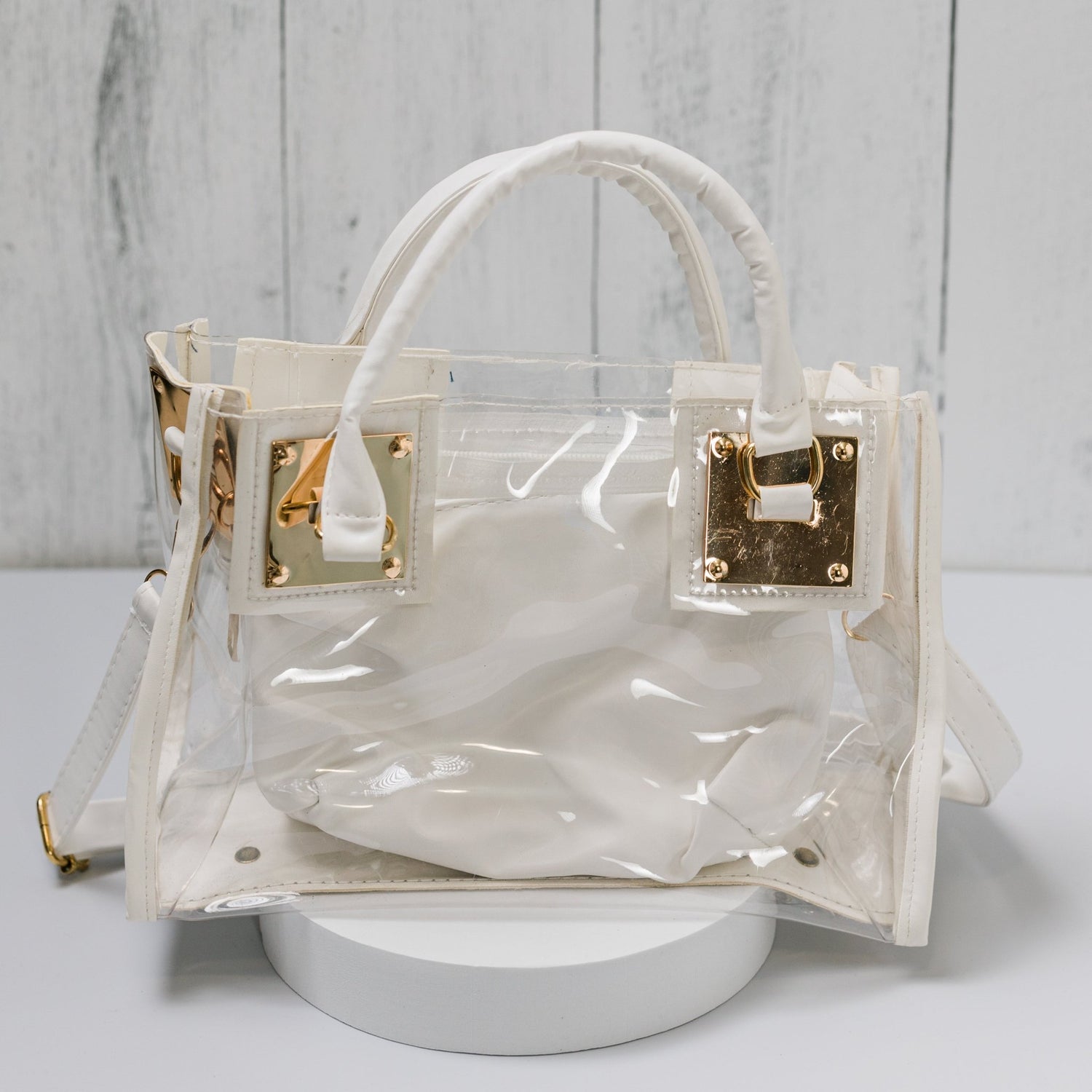 Nothing To Hide | 2-in-1 Clear Purse with Bonus Bag - Alicia GonzalezHandbags