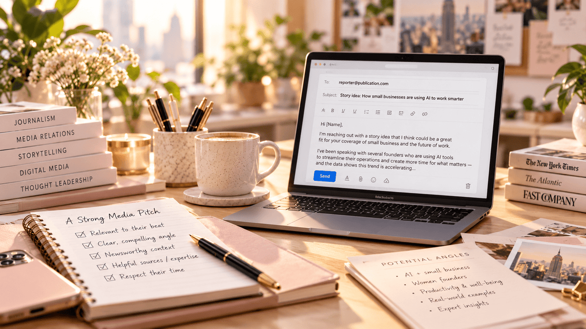 How to Pitch a Journalist Without Making Them Do Your Job - Alicia Gonzalez