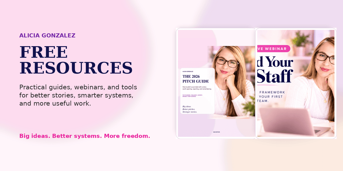 Free Resources - Alicia Gonzalez