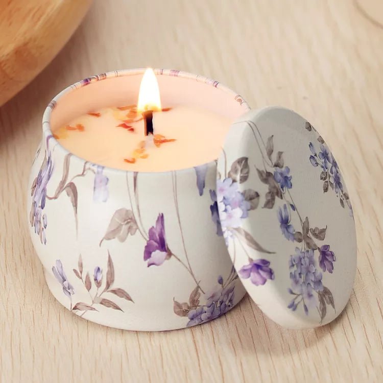 Gemstone Candles 6 Pc. Set - Alicia GonzalezCandles