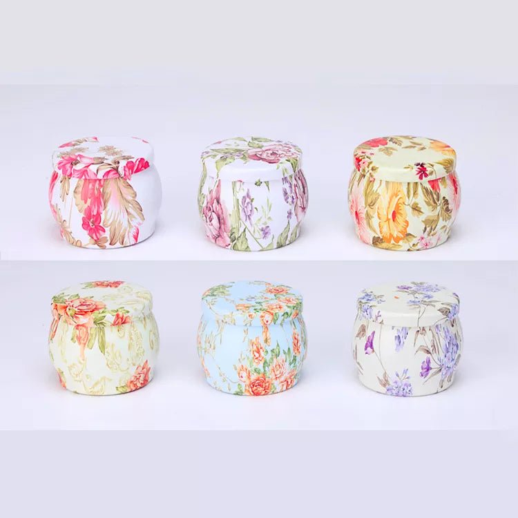 Gemstone Candles 6 Pc. Set - Alicia GonzalezCandles