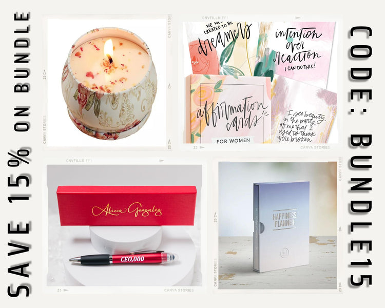 Gemstone Candles 6 Pc. Set - Alicia GonzalezCandles