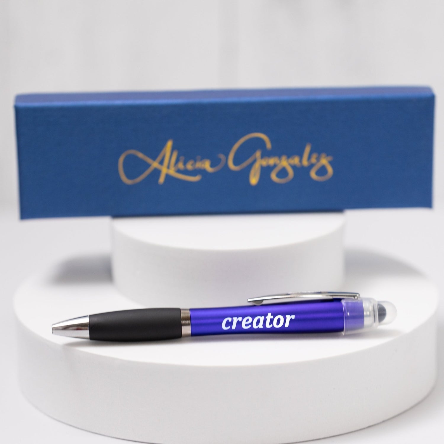 Light Up Pen with CREATOR Logo - Alicia GonzalezPens