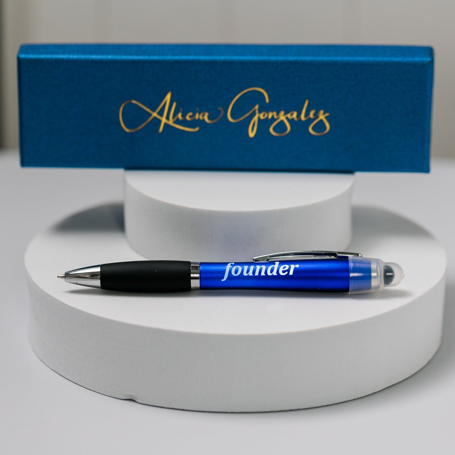 Light Up Pen with FOUNDER Logo - Alicia GonzalezPens