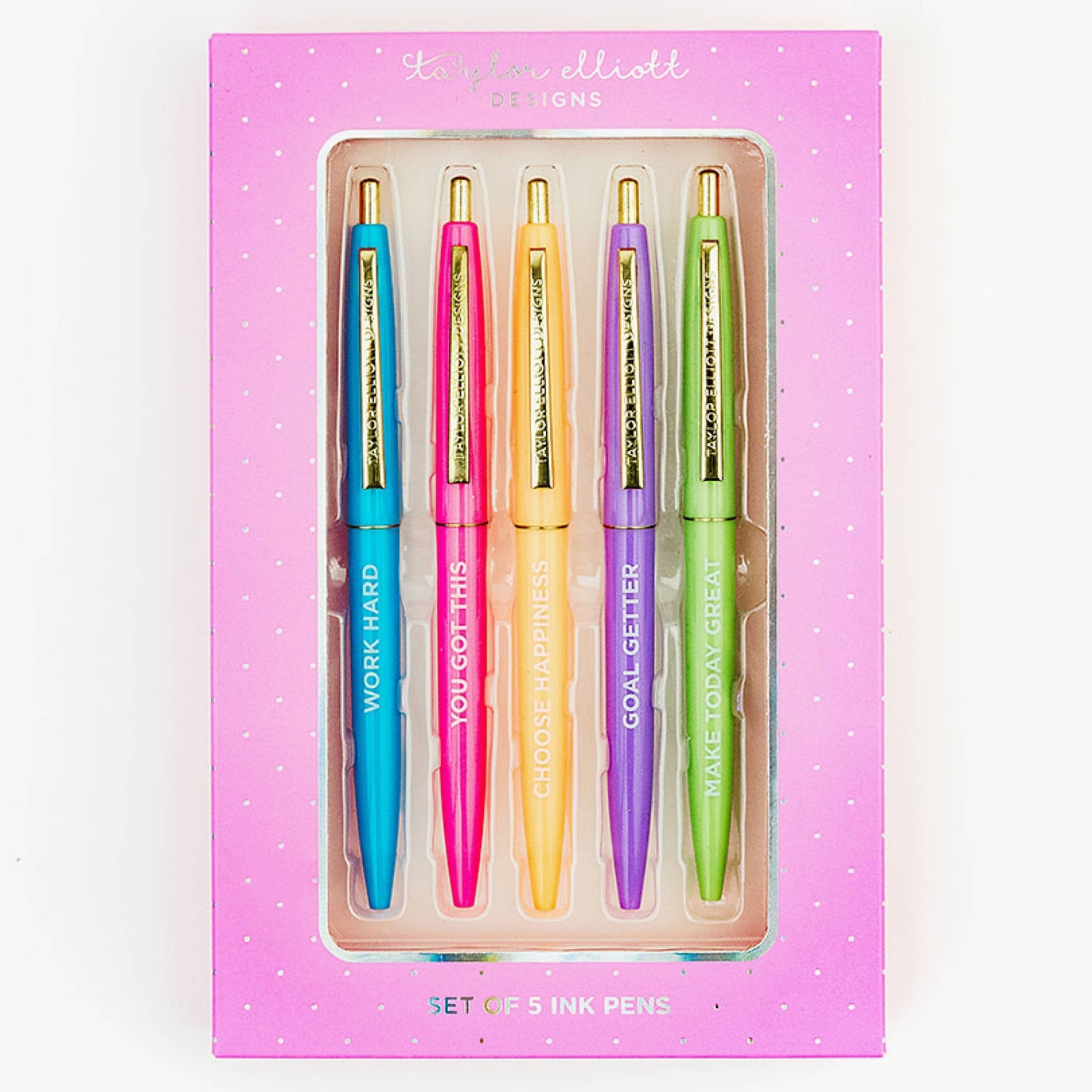 Motivational Pen Set in Gift Box - Alicia GonzalezPens