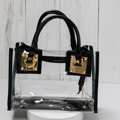 Nothing To Hide | 2-in-1 Clear Purse with Bonus Bag - Alicia GonzalezHandbags