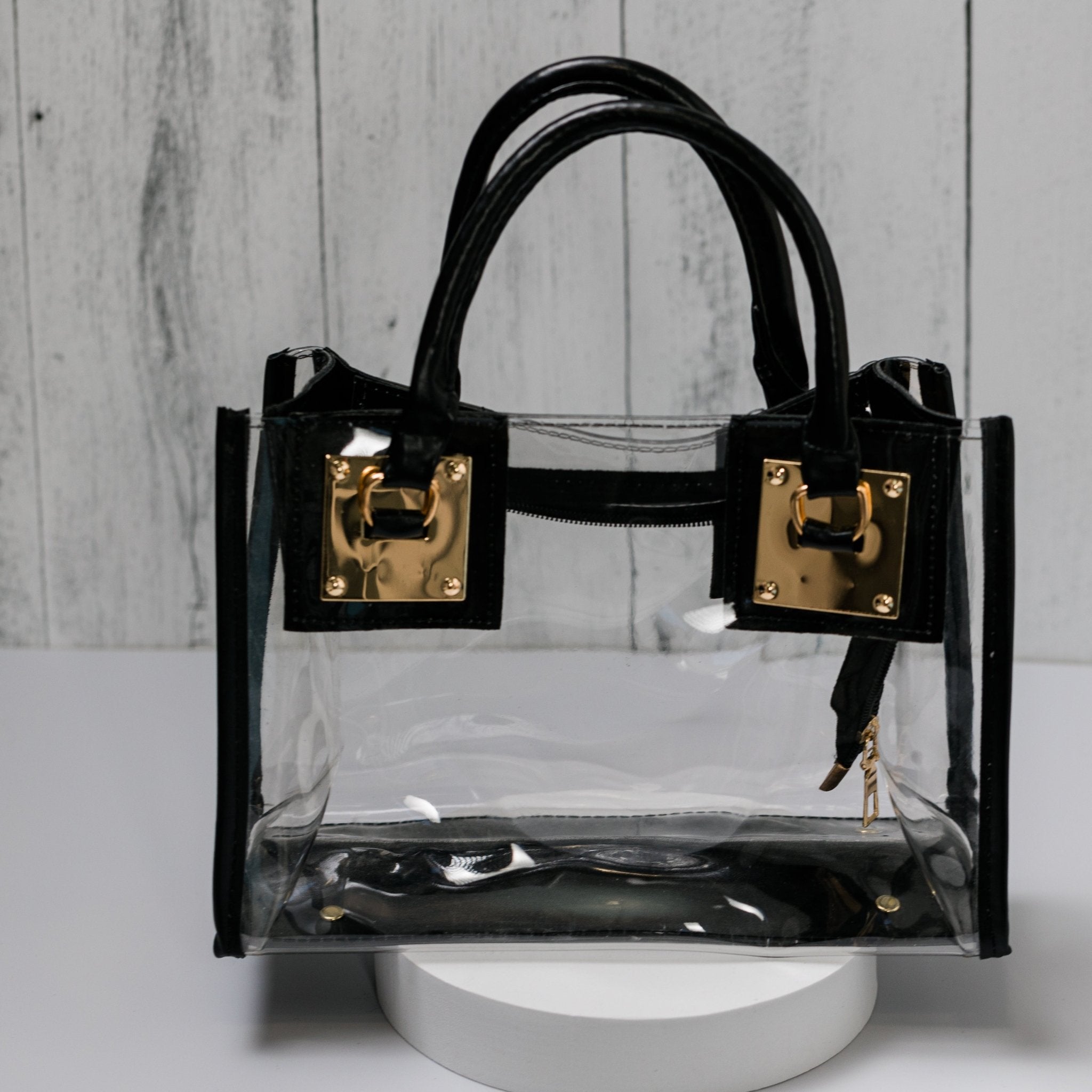 Nothing To Hide | 2-in-1 Clear Purse with Bonus Bag - Alicia GonzalezHandbags