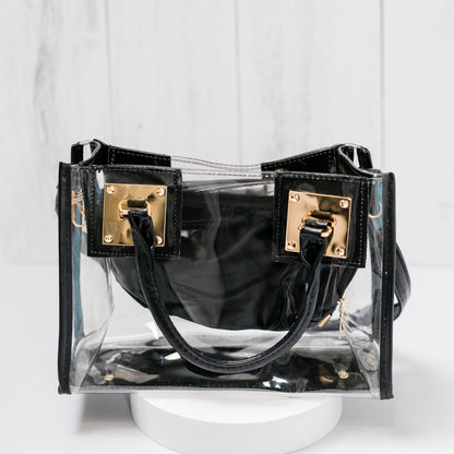 Nothing To Hide | 2-in-1 Clear Purse with Bonus Bag - Alicia GonzalezHandbags